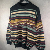 Vintage Jumper Mens XL Knitted Vintage Italian Coogi Style